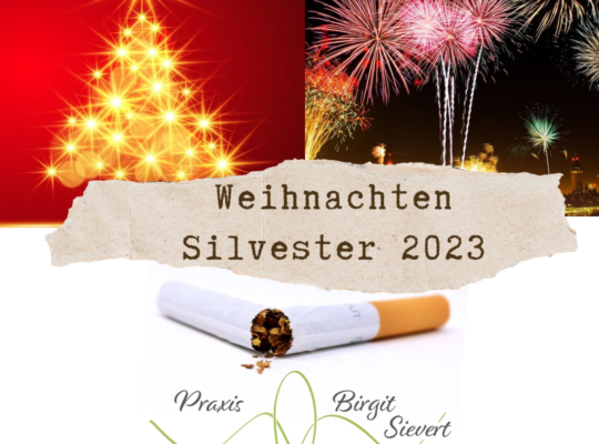 Rauchentwöhnung Frei von Zigaretten zu Weihnachten & Silvester 2023